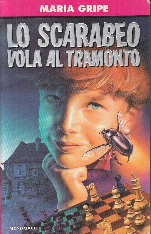 LN- LO SCARABEO VOLA AL TRAMONTO - MARIA GRIPE - MONDADORI ---- B- XFS