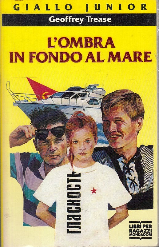 LG- L'OMBRA IN FONDO AL MARE - TREASE - MONDADORI - LIBRI RAGAZZI JUNIOR- B- XFS
