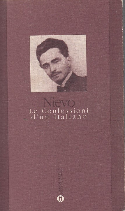 LN- LE CONFESSIONI D'UN ITALIANO- NIEVO- MONDADORI-- 1a ED.- 1984- B- YDS161