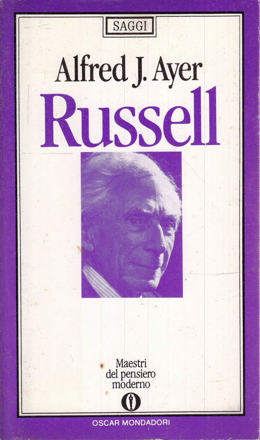 LN- RUSSELL - ALFRED J. AYER - MONDADORI - OSCAR SAGGI - 1a ED.- 1992- B- XFS