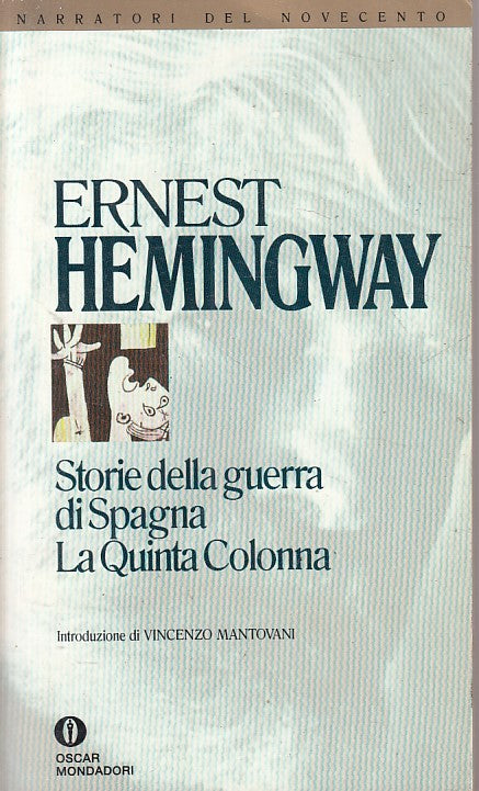 LN- STORIE GUERRA SPAGNA LA COLONNA - HEMINGWAY- MONDADORI --- 1993 - B - ZFS333