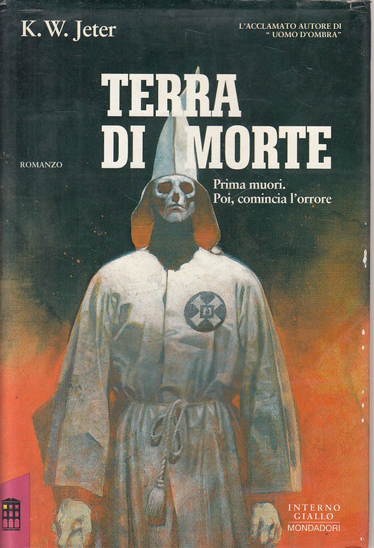 LG- TERRA DI MORTE - JETER - MONDADORI INTERNO GIALLO --- 1994 - CS - YFS480