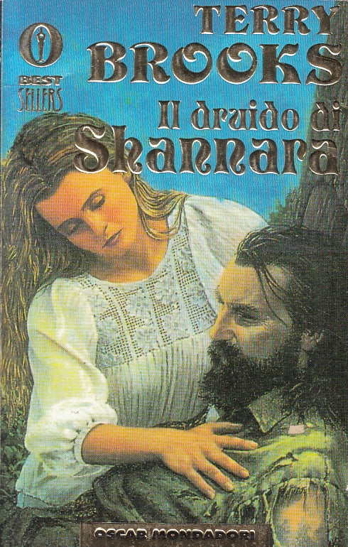 LN2- IL DRUIDO DI SHANNARA - TERRY BROOKS - MONDADORI - OSCAR --- B - JXS9