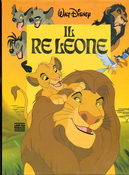 LB- IL RE LEONE -- DISNEY MONDADORI - LIBRI RAGAZZI - 1A ED. - 1994- CS- RGZ