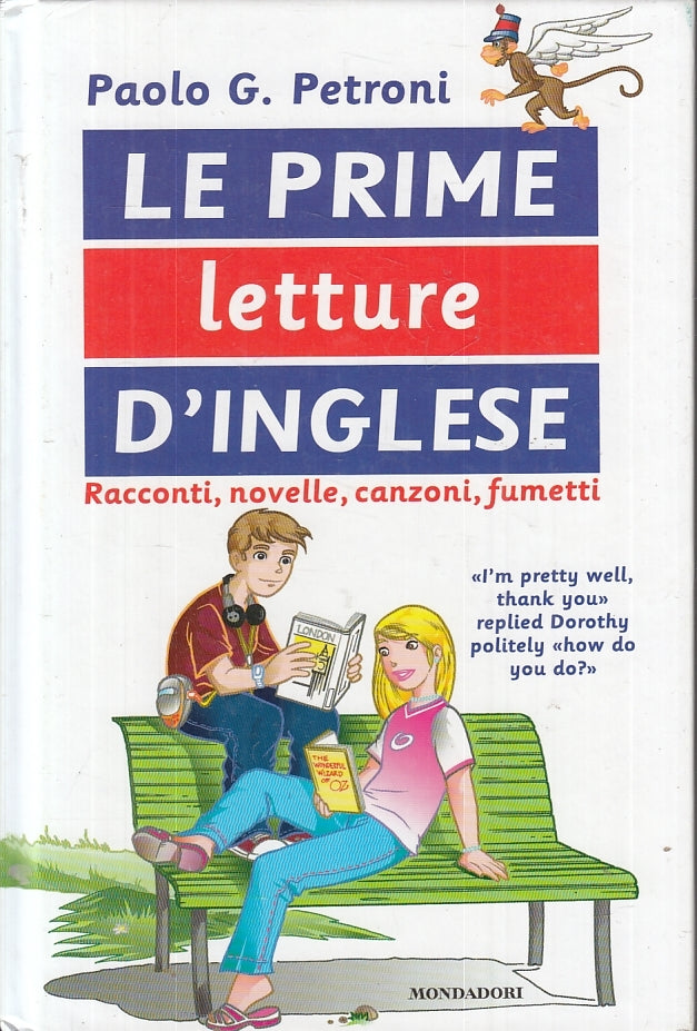 LZ- LE PRIME LETTURE D'INGLESE FUMETTI - PETRONI - MONDADORI --- 2003- C- ZFS150