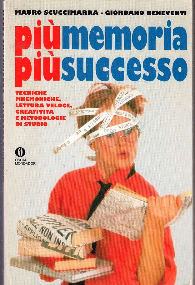 LZ- PIU' MEMORIA PIU' SUCCESSO - SCUCCIMARRA- MONDADORI- OSCAR-- 1995- B- ZFS171