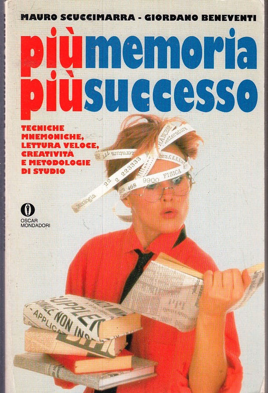 LZ- PIU' MEMORIA PIU' SUCCESSO - SCUCCIMARRA- MONDADORI- OSCAR-- 1995- B- ZFS171