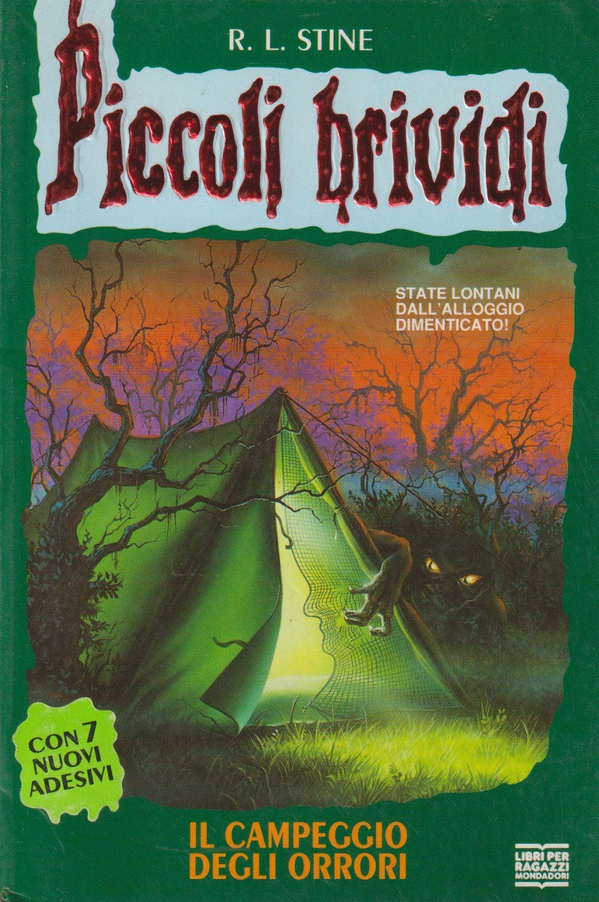 Piccoli Brividi - R. L. Stine - Mondadori - con adesivi - scegli il titolo - V26