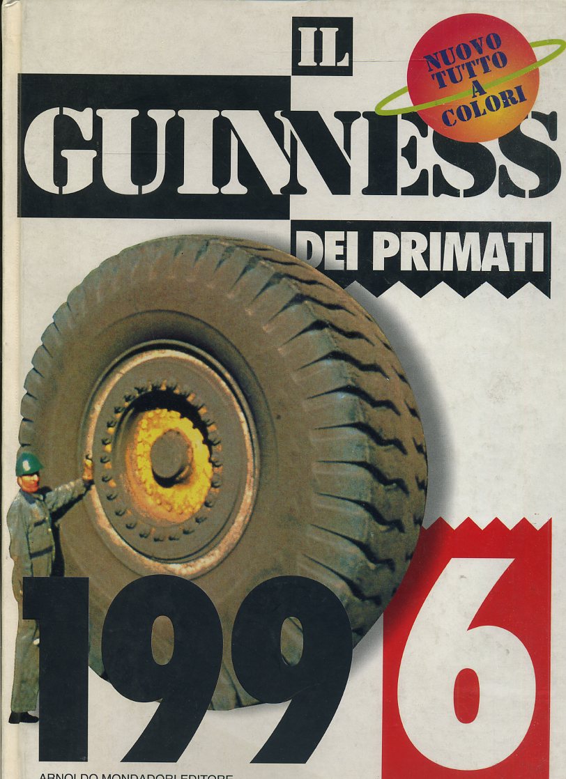 LZ- IL GUINNESS DEI PRIMATI 1996 -- MONDADORI --- 1996 - C - ZFS502