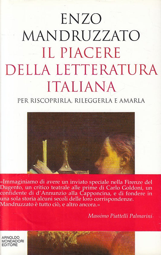 LS- PIACERE LETTERATURA ITALIANA - MANDRUZZATO- MONDADORI --- 1996 - CS - ZFS145