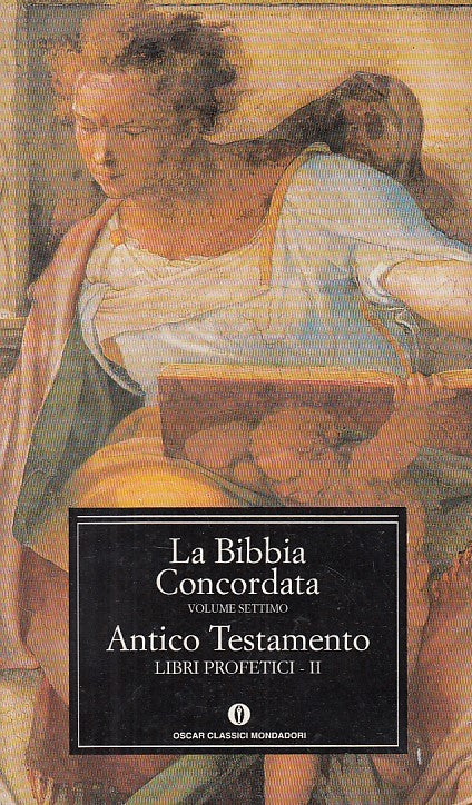 LS- LA BIBBIA CONCORDATA VOL.7 ANTICO TESTAMENTO-- MONDADORI--- 1995- B - YFS564