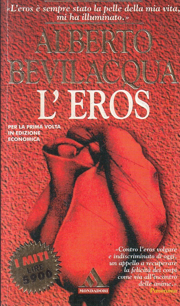L'EROS - ALBERTO BEVILACQUA - MONDADORI I MITI - B - JXS269