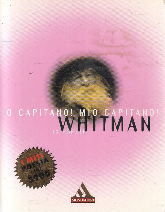 MITI POESIA N.11 O CAPITANO! 19 POESIE - WHITMAN - MONDADORI - B - JXS309
