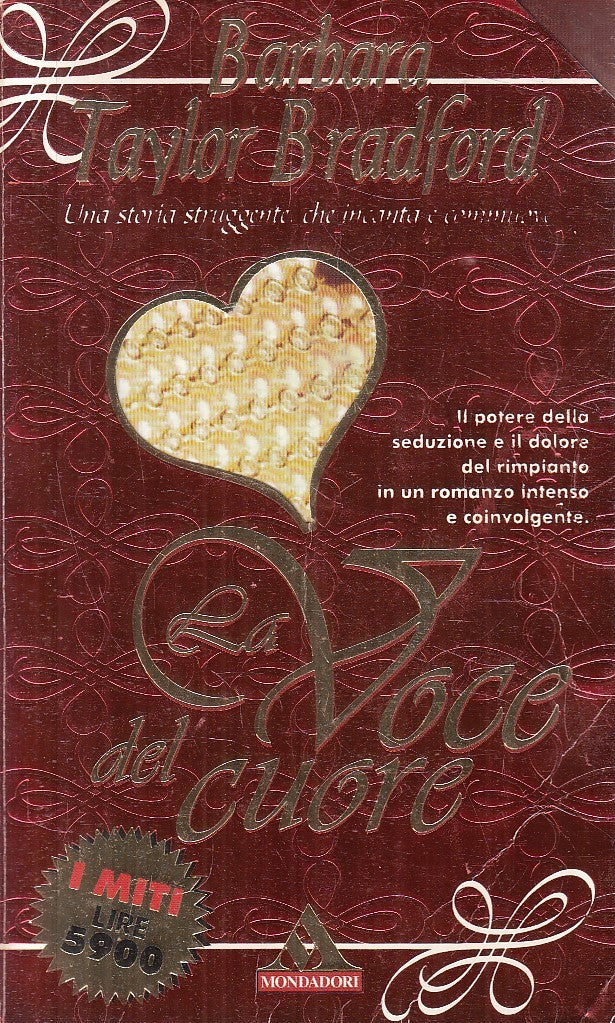 LA VOCE DEL CUORE - TAYLOR BRADFORD - MONDADORI MITI - B - JXS215