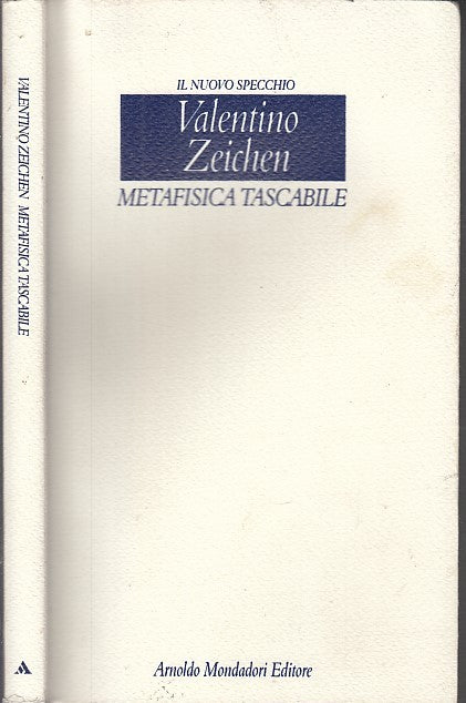 LN- METAFISICA TASCABILE - ZEICHEN - MONDADORI - NUOVO SPECCHIO-- 1997- B- XFS47