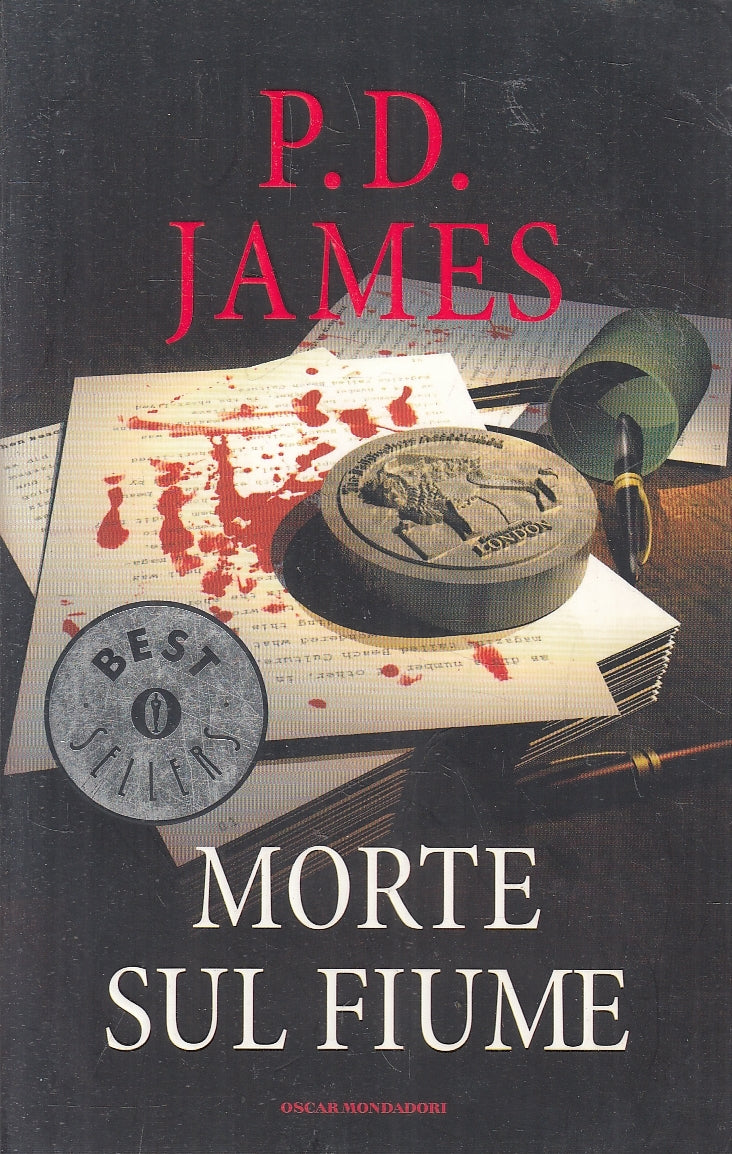 LN2- MORTE SUL FIUME - P.D. JAMES - MONDADORI BESTSELLERS - B - JXS35