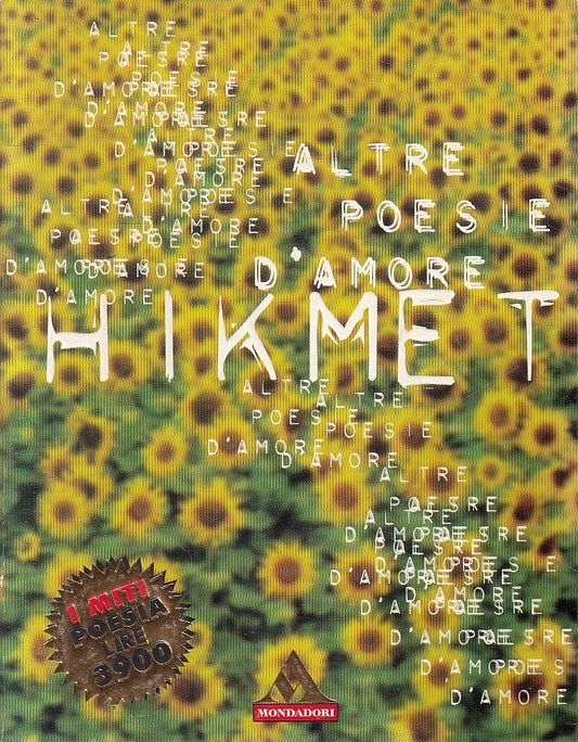 MITI POESIA N.32 ALTRE POESIE D'AMORE - NAZIM HIKMET - MONDADORI- B- JXS309