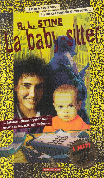 LN2- LA BABYSITTER - STINE - MONDADORI MITI JUNIOR - B - JXS142