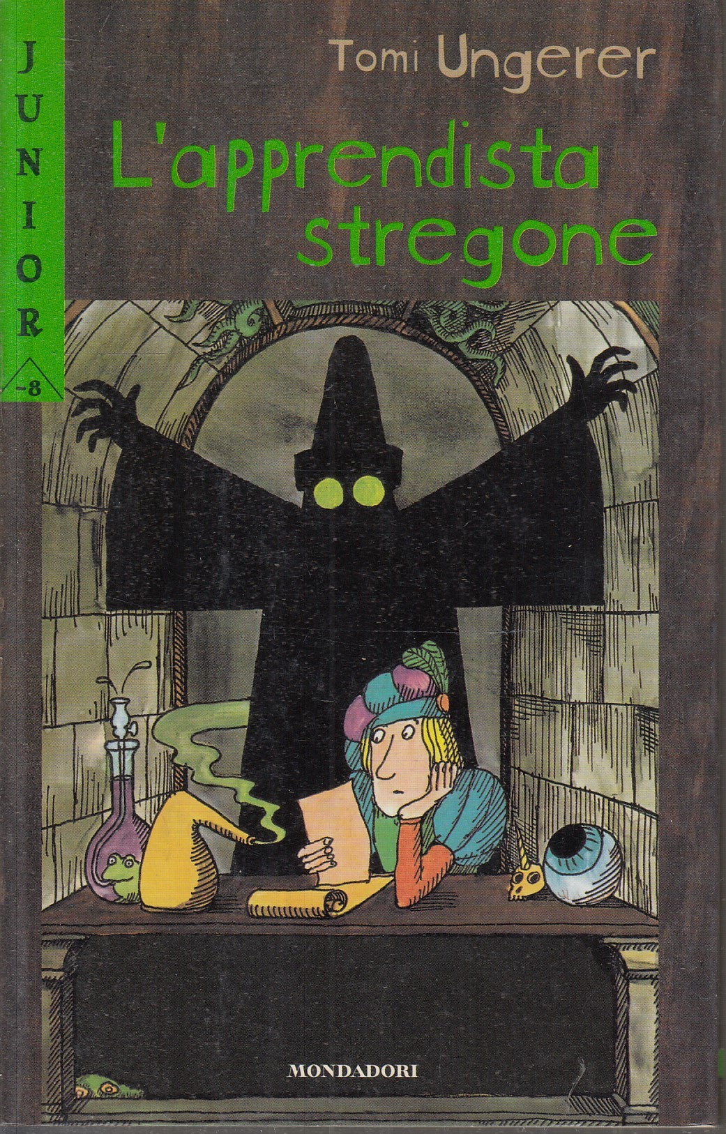 LB- L'APPRENDISTA STREGONE - TOM HUNGERER - MONDADORI - JUNIOR --- B- XFS