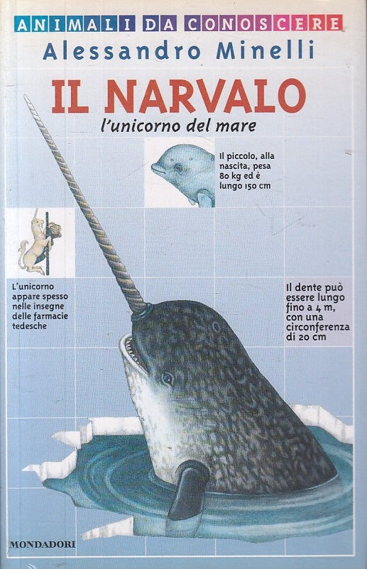 LZ- IL NARVALO L'UNICORNO DI MARE - MINELLI - MONDADORI --- 1999 - B - ZFS197