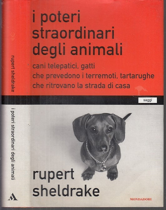 LZ- I POTERI STRAORDINARI DEGLI ANIMALI - SHELDRAKE- MONDADORI-- 2000- CS- XFS37