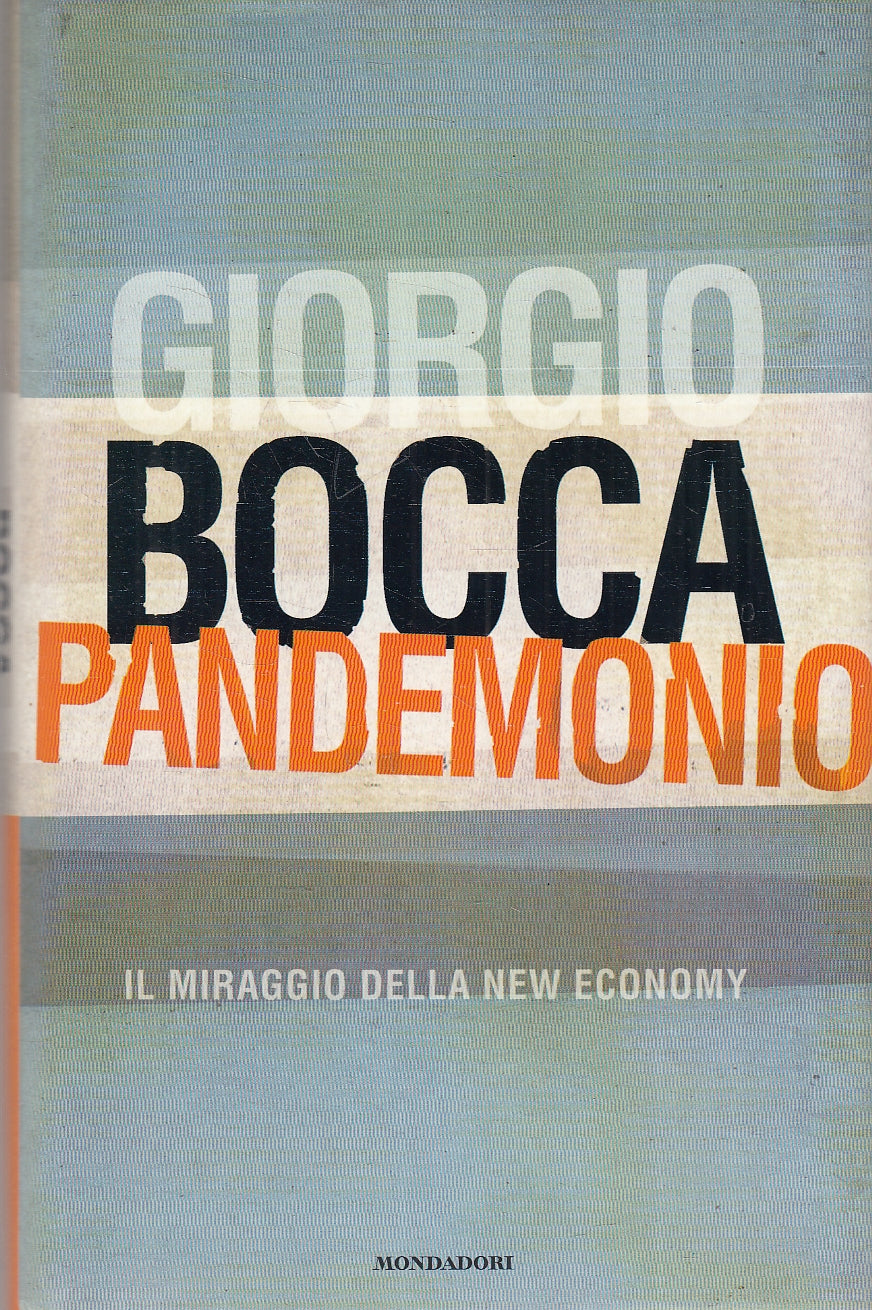 LN2- PANDEMONIO - GIORGIO BOCCA - MONDADORI - CS - JXS121