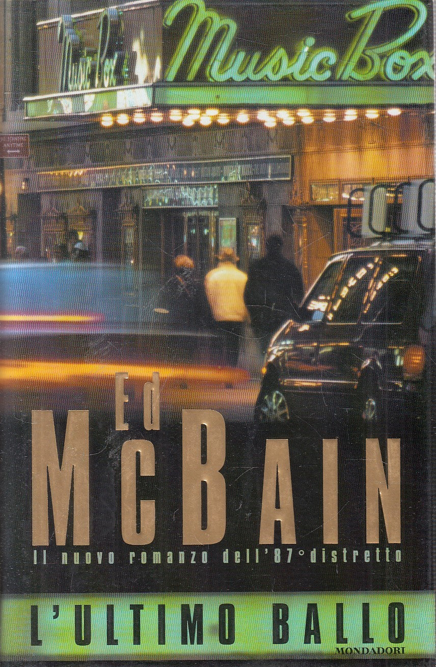 LN2- L'ULTIMO BALLO - ED MCBAIN - MONDADORI OMNIBUS - CS - JXS303