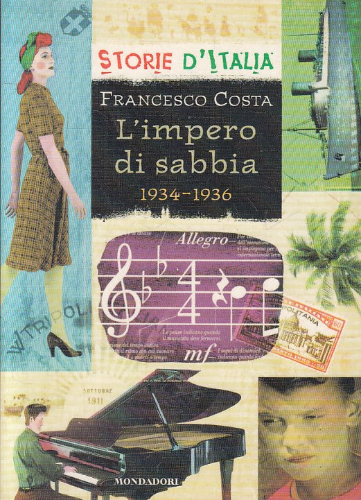 L'IMPERO DI SABBIA 1934/36 - COSTA - MONDADORI -- 1a ED. - 2001 - B - YFS384