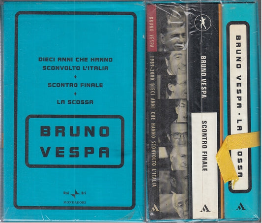LZ - COFANETTO 3 LIBRI - BRUNO VESPA - RAI ERI/MONDADORI --- 2001 - CS - YFS777