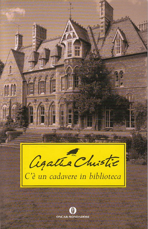 LN- C'E' UN CADEVERE IN BIBLIOTECA - CHRISTIE - MONDADORI --- 1985 - B - YDS999