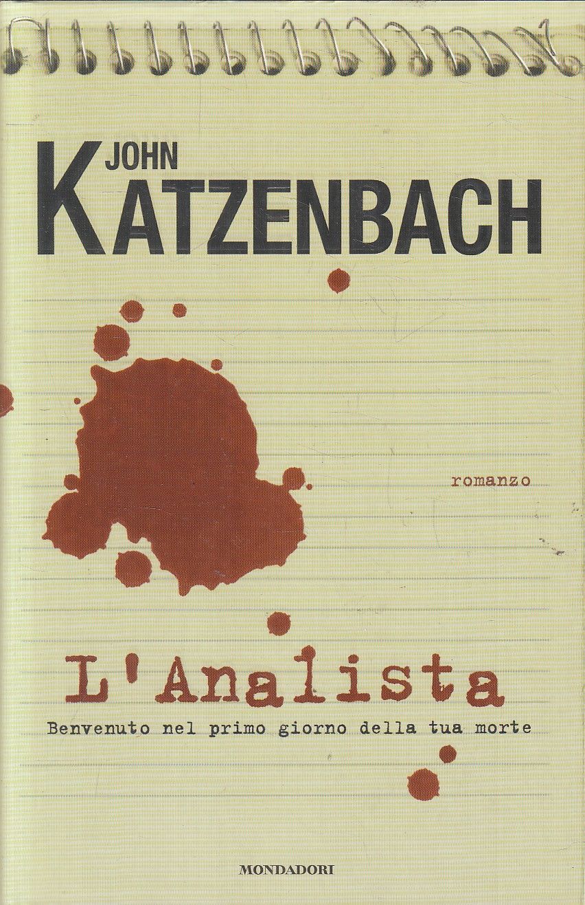 LN2- L'ANALISTA - JOHN KATZENBACH - MONDADORI OMNIBUS - CS - JXS151