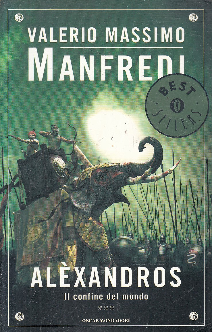 LN2- ALEXANDROS IL CONFINE DEL MONDO 3 - MANFREDI - MONDADORI - B - JXS316