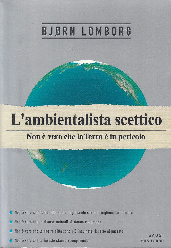 LS- L'AMBIENTALISTA SCETTICO - LOMBORG - MONDADORI -- 1a ED. - 2003 - B - ZFS615