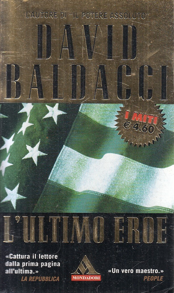 L'ULTIMO EROE - DAVID BALDACCI - MONDADORI MITI - B - JXS215