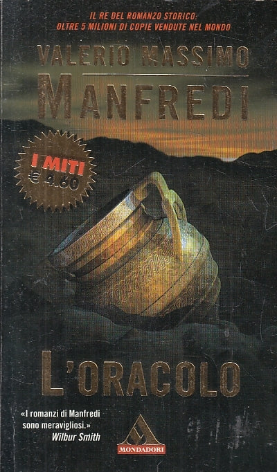 LN2- L'ORACOLO - MANFREDI - MONDADORI I MITI - B - JXS136