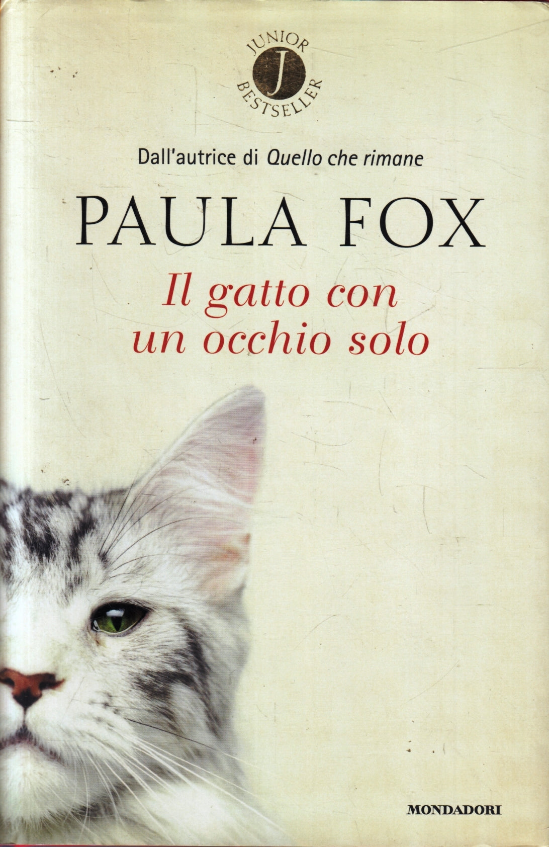 Il gatto con un occhio solo- Paula Fox- Mondadori- 1a ed.- ZFS105