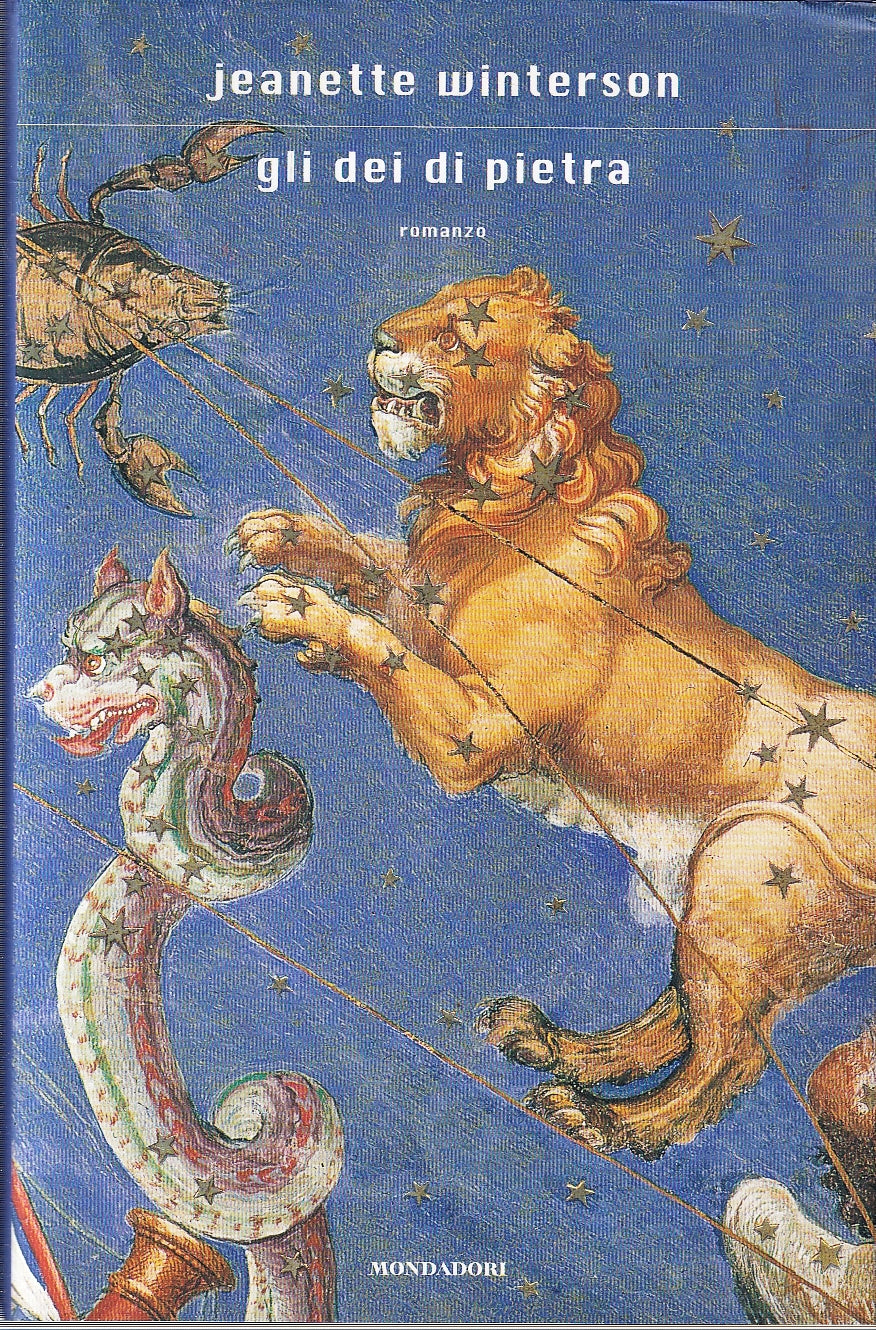 LN- GLI DEI DI PIETRA - JEANETTE WINTERSON - MONDADORI --- 2008 - CS - YFS269