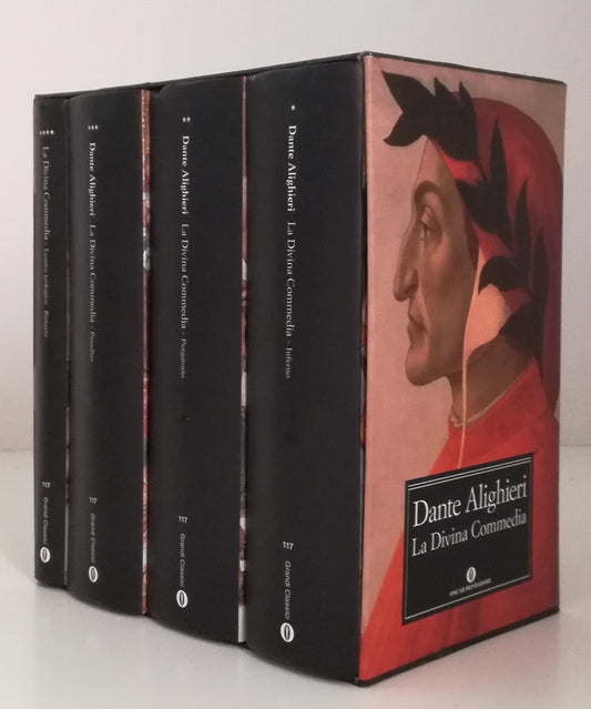 LN- COFANETTO DIVINA COMMEDIA RIMARIO- DANTE ALIGHIERI- MONDADORI--- 2007- C- XFS