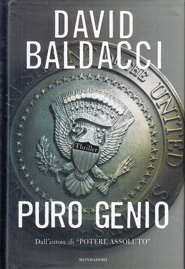 LG- PURO GENIO - DAVID BALDACCI - MONDADORI - OMNIBUS - 1a ED.- 2008- CS- ZFS231