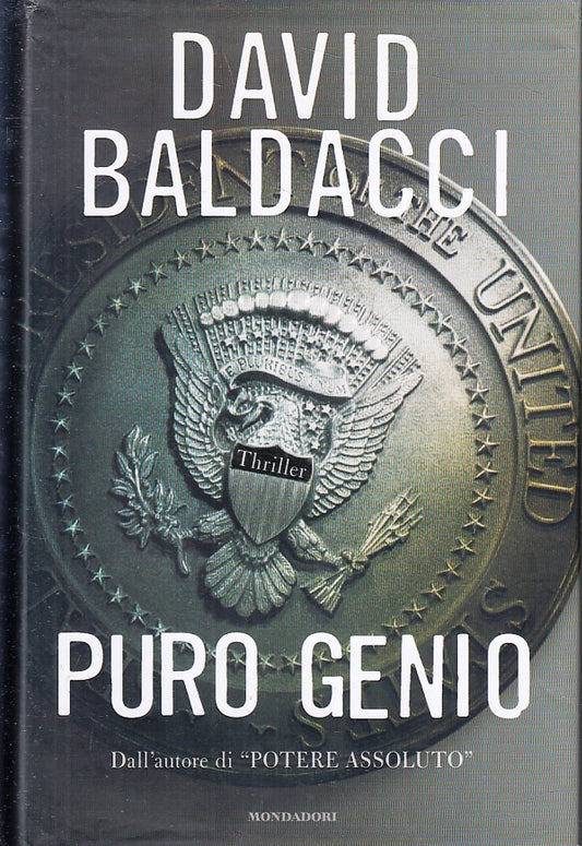 LG- PURO GENIO - DAVID BALDACCI - MONDADORI - OMNIBUS - 1a ED.- 2008- CS- ZFS231