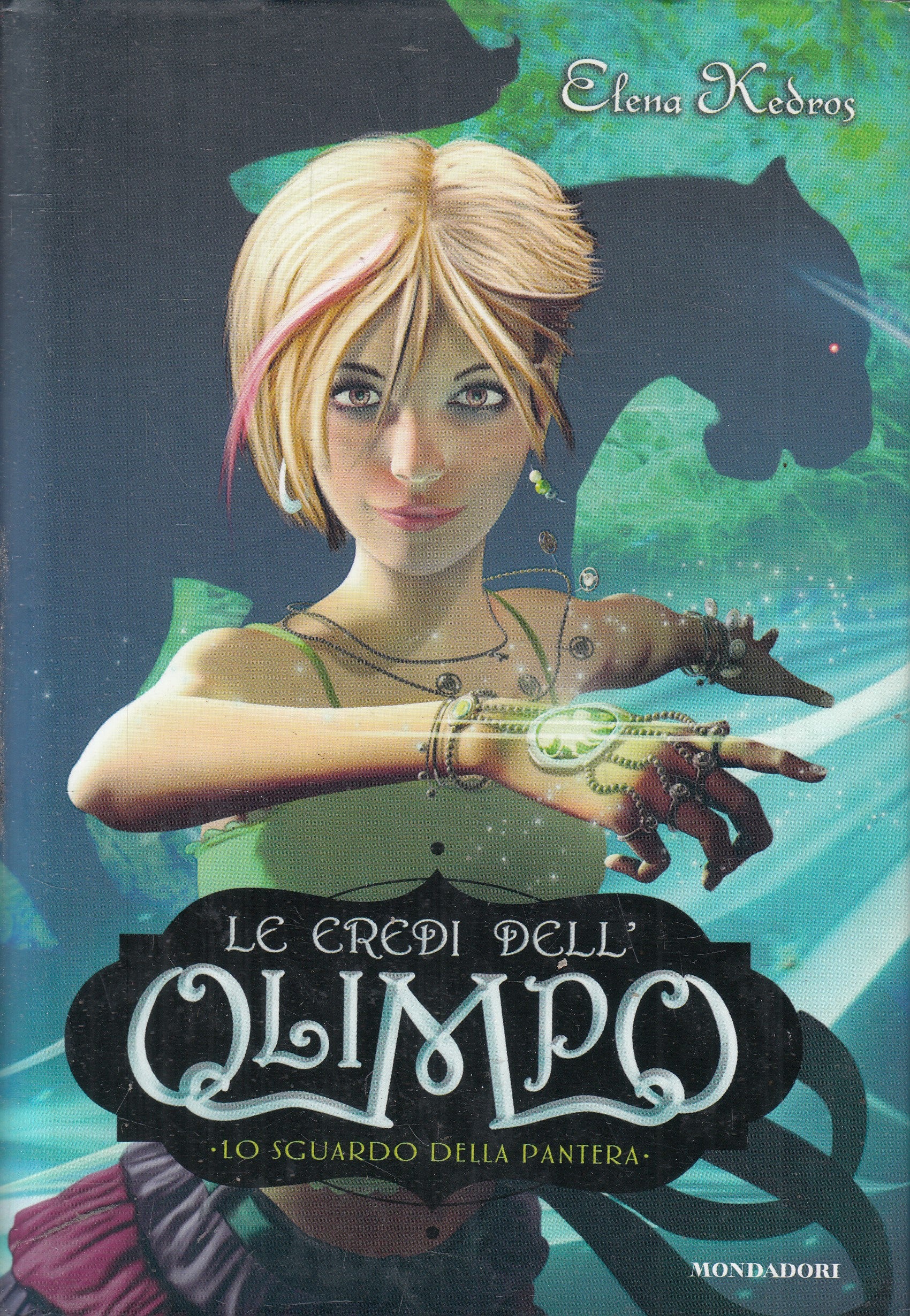 LF- LE EREDI DELL'OLIMPO SGUARDO PANTERA - KEDROS - MONDADORI - 2012- CS- YFS960