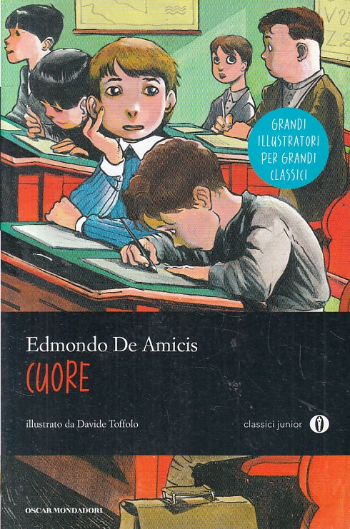 LN2- CUORE - EDMONDO DE AMICIS - MONDADORI CLASSICI JUNIOR - B - JXS143