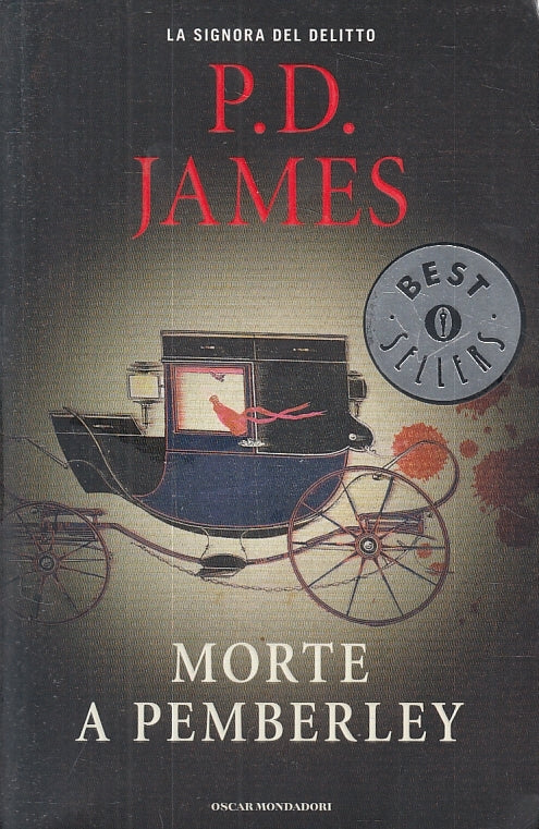 LN2- MORTE A PEMBERLEY - P.D. JAMES - MONDADORI - OSCAR BEST SELLERS--- B- JXS27