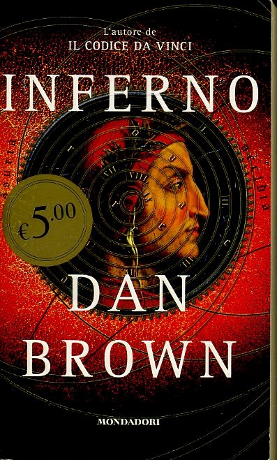 LN2- INFERNO - DAN BROWN - MONDADORI TASCABILE - B - JXS61