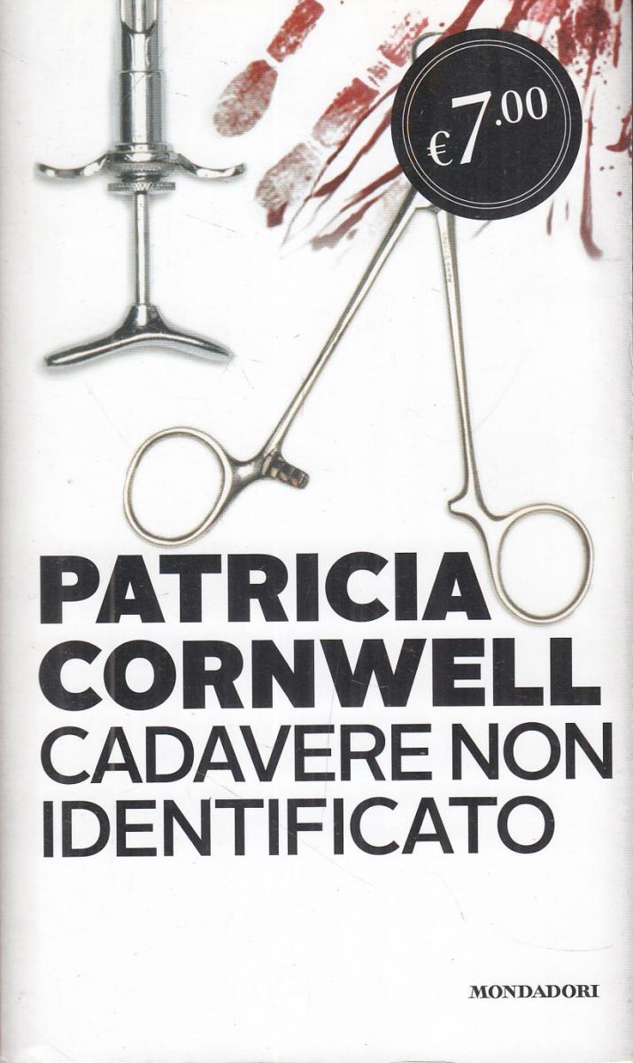 LN2- CADAVERE NON IDENTIFICATO- PATRICIA CORNWELL- MONDADORI TASCABILE- B- JXS13