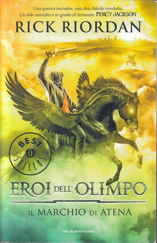 LN- EROI DELL'OLIMPO IL MARCHIO DI ATENA - RIORDAN- MONDADORI--- 2015- B- YFS591