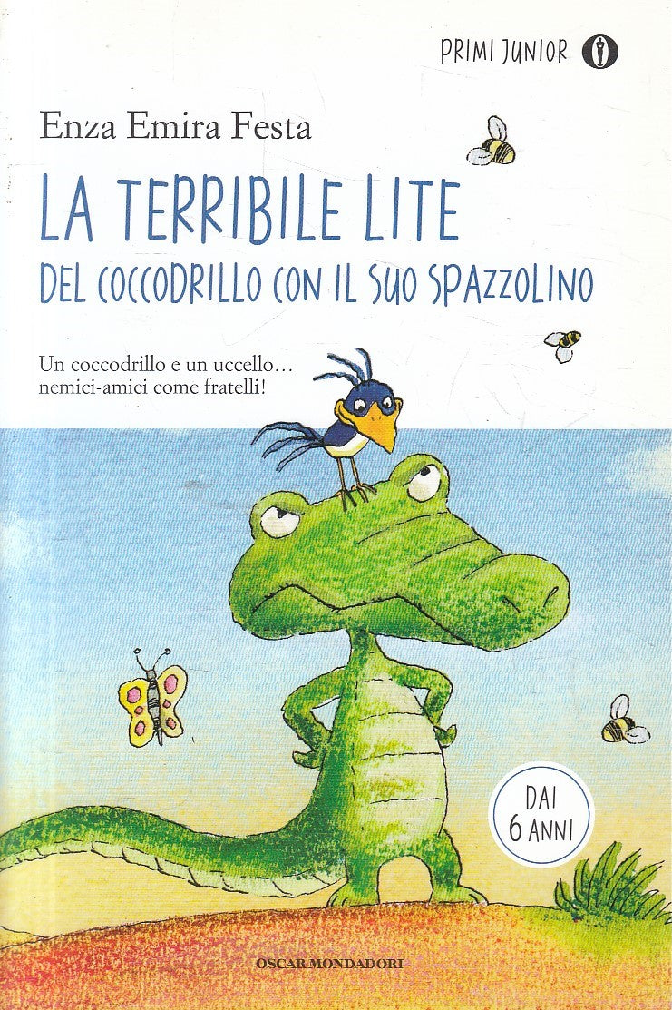 TERRIBILE LITE COCCODRILLO CON SPAZZOLINO - FESTA - MONDADORI - B - RGZ
