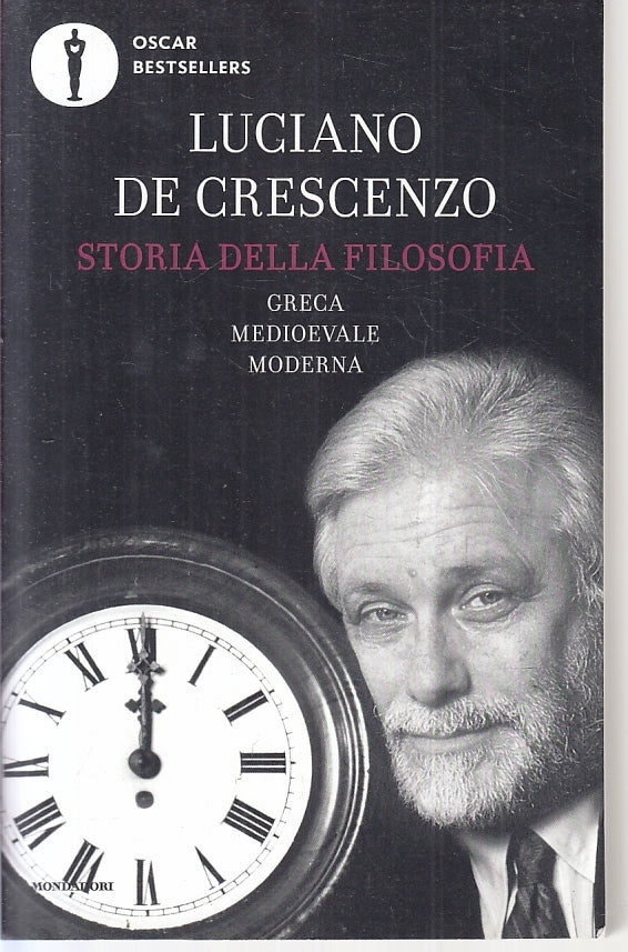LS- STORIA DELLA FILOSOFIA GRECA MEDIOEVALE- DE CRESCENZO- MONDADORI-- B- ZFS198
