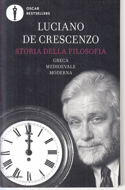 LS- STORIA DELLA FILOSOFIA GRECA MEDIOEVALE- DE CRESCENZO- MONDADORI-- B- ZFS198