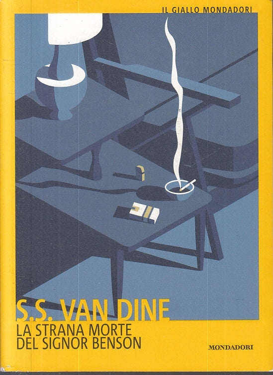 LN2- LA STRANA MORTE DEL SIGNOR BENSON - VAN DINE - MONDADORI - GIALLO- B- JXS28